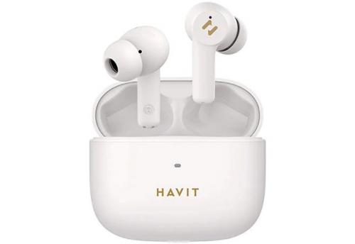 Havit TW958 Pro - TWS wireless headphones, beige