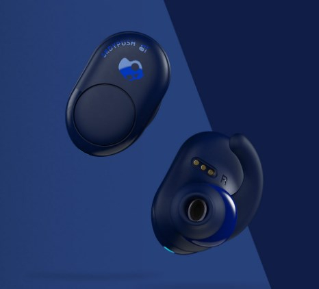 Skullcandy 414-059-8301 headphones/Headset Wireless In-ear Calls/Music USB Type-C Bluetooth Blue