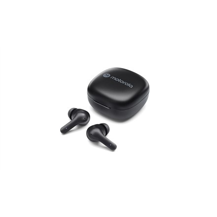 Motorola True Wireless Earbuds | Moto Buds 135 | Built-in Microphone | Bluetooth | Black | ANC