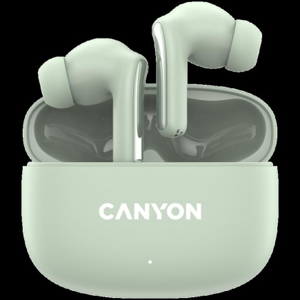 CANYON Kõrvaklapid mikrofoniga OnGo 9 Green