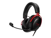 HP HyperX Cloud III gamer Headset BLK/RED