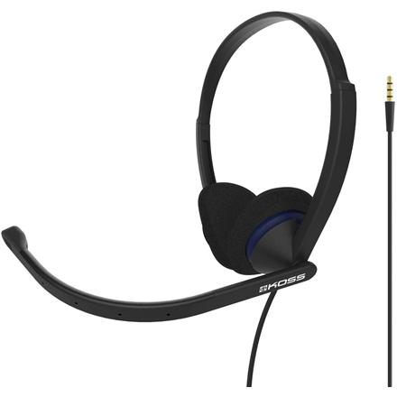 Koss | Communication Headsets | CS200i | Wired | On-Ear | Microphone | Noise canceling | Black 197055