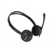 Natec | Headset | Canary Go | Wired | On-Ear | Microphone | Noise canceling | Black NSL-1665