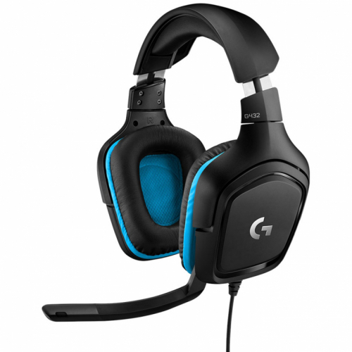 Logitech G432 Gaming Kõrvaklapid mikrofoniga