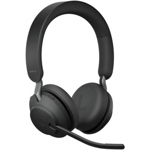 Jabra Evolve2 65 Stereo MS + Ladestation + Link 380 USB-C, schwarz