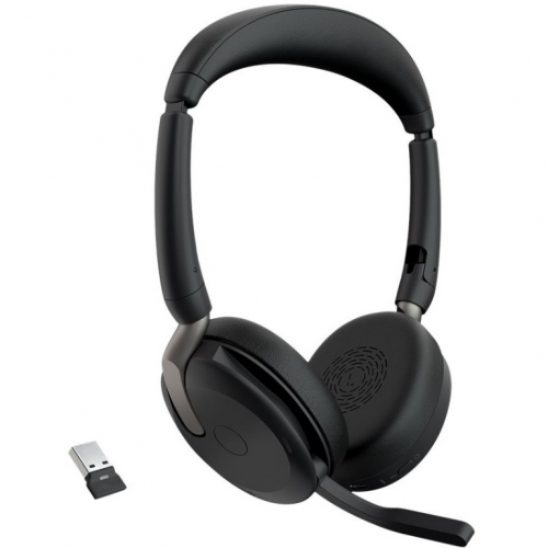 Jabra Evolve2 65 Flex UC Stereo + Link 380, schwarz