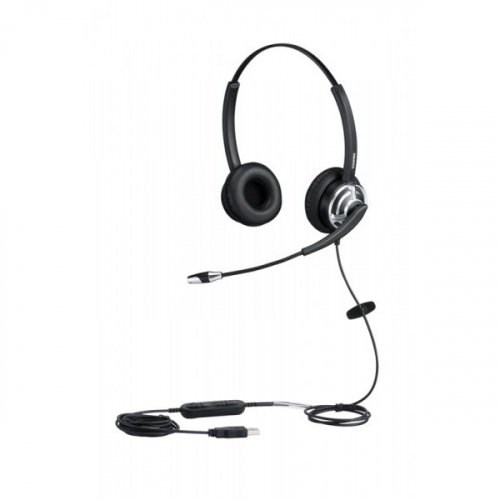 Plusonic USB Headset 8.2MS binaural, NC, Wideband