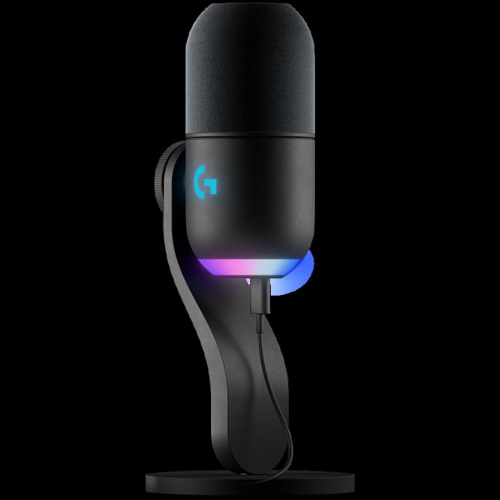 LOGITECH G Yeti GX RGB Gaming Microphone - LIGHTSYNC - BLACK - USB