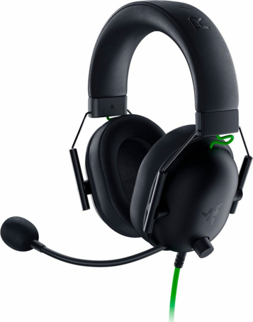 Razer Blackshark V2 X Kõrvaklapid mikrofoniga Wired Head-band Gaming Black, Green