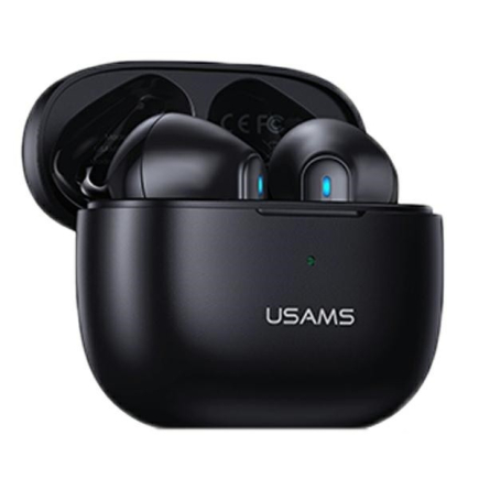 USAMS Bluetooth Headphones TW S 5.2 NX10 Dual mic black