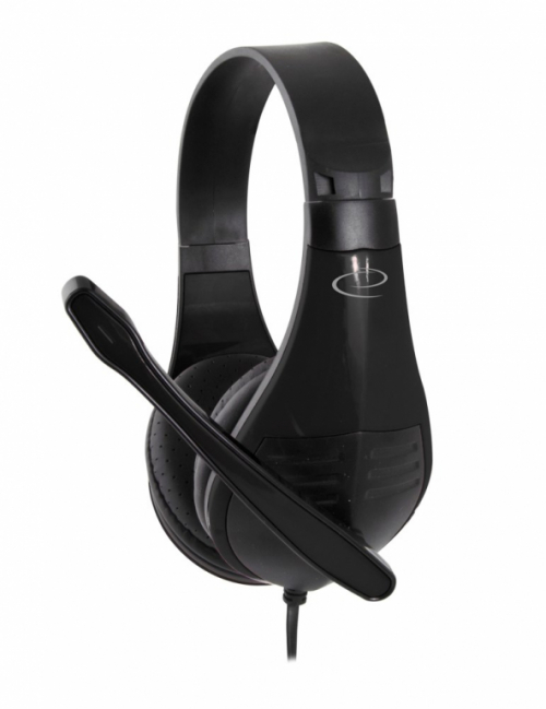 Esperanza EH209K headphones/Kõrvaklapid mikrofoniga Head-band Black