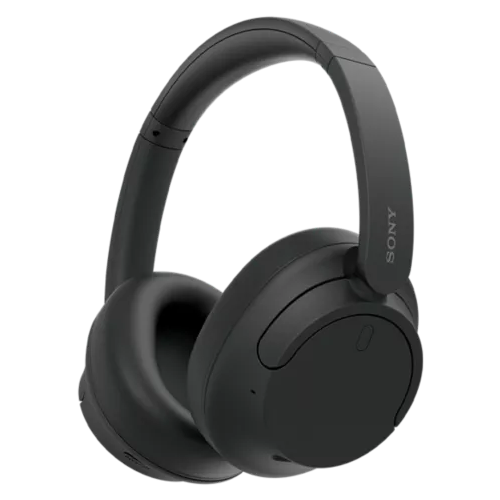 Sony WH-CH720N - Headphones with mic - full size - Bluetooth - wireless, wired - active noise cancelling - 3.5 mm jack - black 