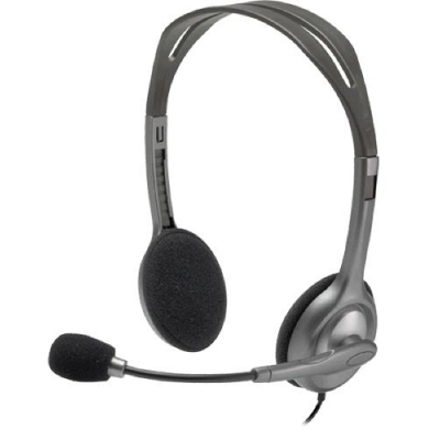 LOGITECH H111 Stereo Kõrvaklapid mikrofoniga - Analog