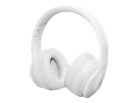 QOLTEC 50845 Wireless Headphones with Microphone BT 5.0 AB White