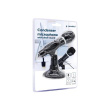 Gembird | Condenser Mikrofon with Desk-stand | MIC-D-04 | 3.5 mm jack | Black