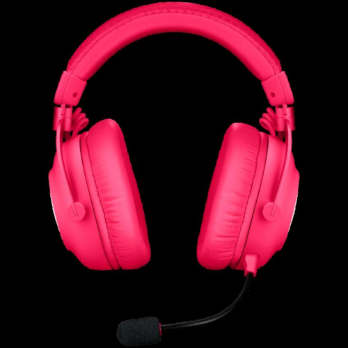 LOGITECH G PRO X2 LIGHTSPEED Wireless Gaming Headset - Blue Mic - MAGENTA