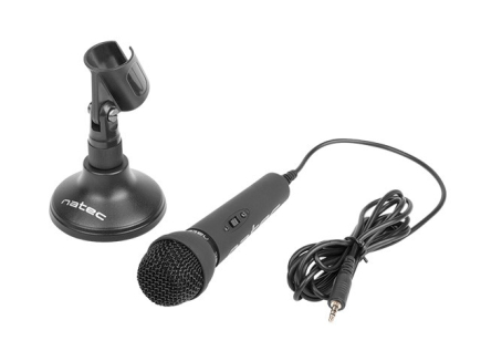Natec Mikrofon Adder black