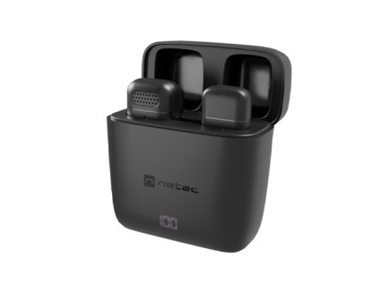 Natec Mobile Microphone HOPPER lavalier wireless lightning