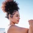 AWEI Bluetooth earphones A899BL with bone conduction