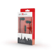 Gembird | Metal earphones with Mikrofon 