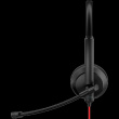CANYON PC Headset HS-07 PC Mic 3.5/USB Flat 2.8m Black