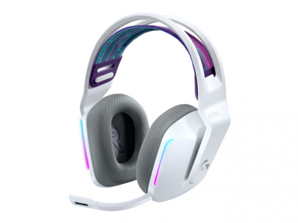 Logitech Wireless Gaming Kõrvaklapid mikrofoniga G733 White