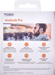 TOZO Anybuds Pro True Wireless Stereo (TWS) In-Ear USB Type-C Bluetooth Headset Black