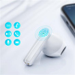 Joyroom | Headphones | JR-TL11 | Bluetooth | In-ear | Noise canceling | Wireless | White JYR552
