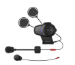 Sena 10S-01D motorcycle intercom 4 channels 1600 m Black