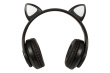 BLOW Wireless Headset Bluetooth 5.0 LED for kids black ears