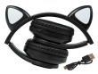 BLOW Wireless Headset Bluetooth 5.0 LED for kids black ears