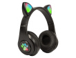 BLOW Wireless Headset Bluetooth 5.0 LED for kids black ears