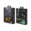 WEKOME Wired headphones for gamers jack 3,5mm black