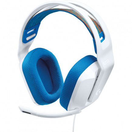 Logitech G G335 Wired Gaming Kõrvaklapid mikrofoniga white