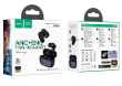 Hoco EQ20 Rhyme Headset Wireless In-Ear Calls/Music Bluetooth Black