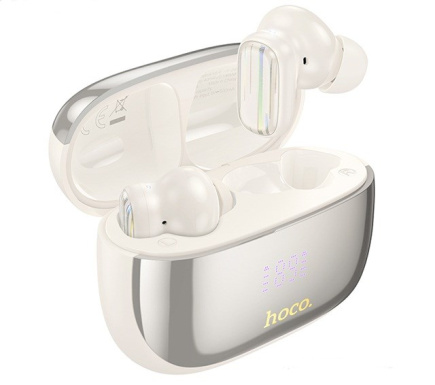 Hoco EQ20 Rhyme Kõrvaklapid mikrofoniga Wireless In-Ear Calls/Music Bluetooth White