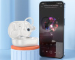 Hoco EQ8 Pure Joy Kõrvaklapid mikrofoniga Wireless In-Ear Calls/Music Bluetooth White