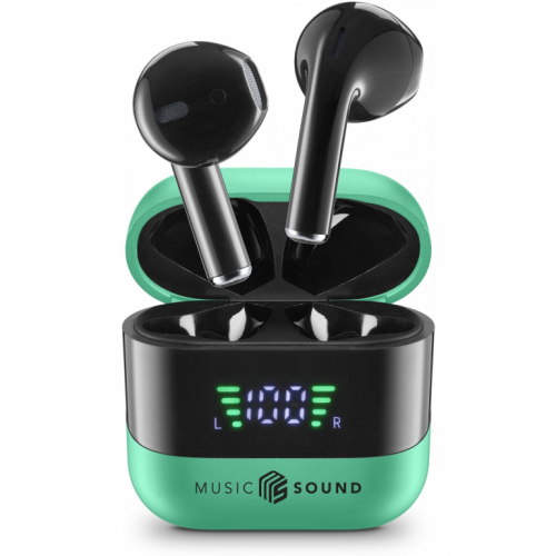 Cellularline Music & Sound Bluetooth Earphones Spark Green