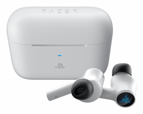 Razer Hammerhead HyperSpeed Headphones Wireless In-ear Gaming Bluetooth White