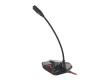 GENESIS Radium 100 Black, Red PC Mikrofon