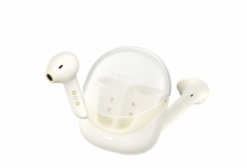 Havit Modern Buds Bluetooth Kõrvaklapid mikrofoniga Head-band Beige