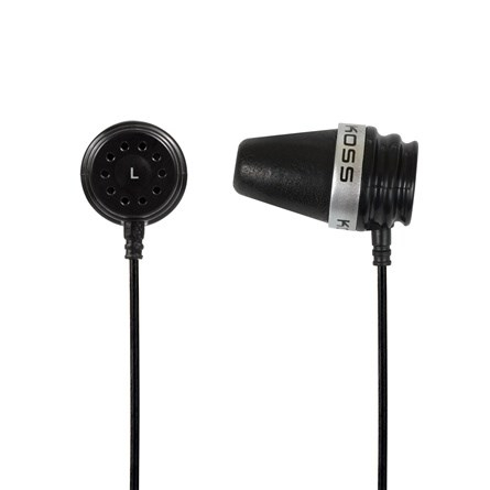 Koss IN THE EAR EARBUDS Headphones Wired In-ear Music Black
