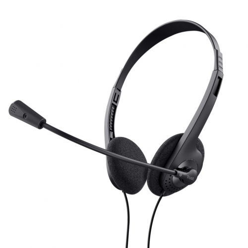 Trust 21665 headphones/Headset Wired In-ear Calls/Music Black