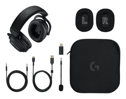 Logitech G PRO X 2 Kõrvaklapid mikrofoniga Wired & Wireless Head-band Gaming Bluetooth Black
