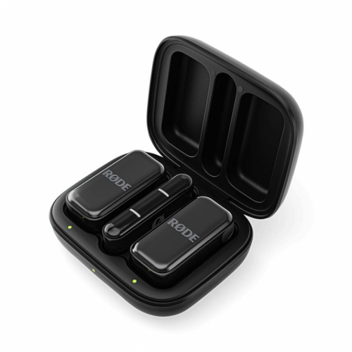 Rode Wireless Micro, USB-C, must - Juhtmevaba mikrofonisüsteem / WIMICROC