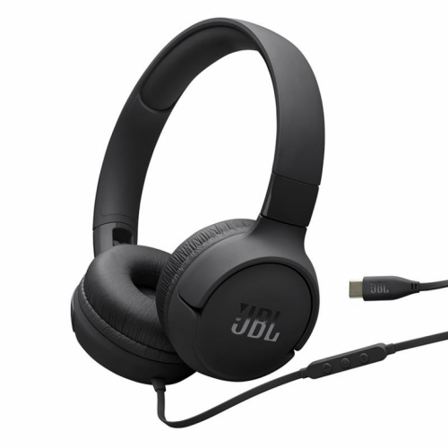 JBL Tune 520C, must - Kõrvapealsed kõrvaklapid / JBLT520CBLK