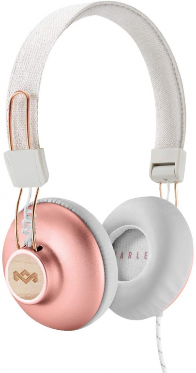 On-ear headphones HOUSE OF MARLEY Positive Vibration 2 EM-JH133-CP Foldable Wireless Bluetooth Copper