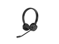 JABRA Evolve 65 TE Kõrvaklapid mikrofoniga Link 390 Bluetooth Adapter carry pouch user documents USB-C to USB-A cable 47300589