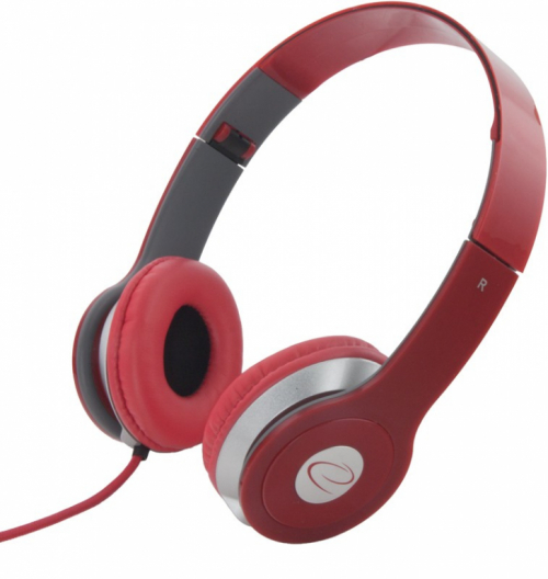 Esperanza HEADPHONES AUDIO STEREO EH145R TECHNO RED
