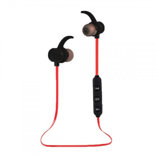 Esperanza EH186K headphones/Headset Wireless In-ear Sports Bluetooth Black, Red